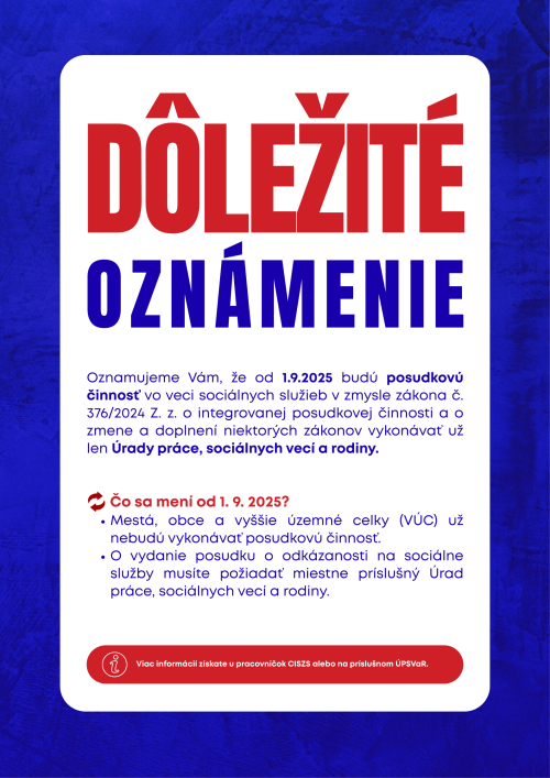 Oznámenie 