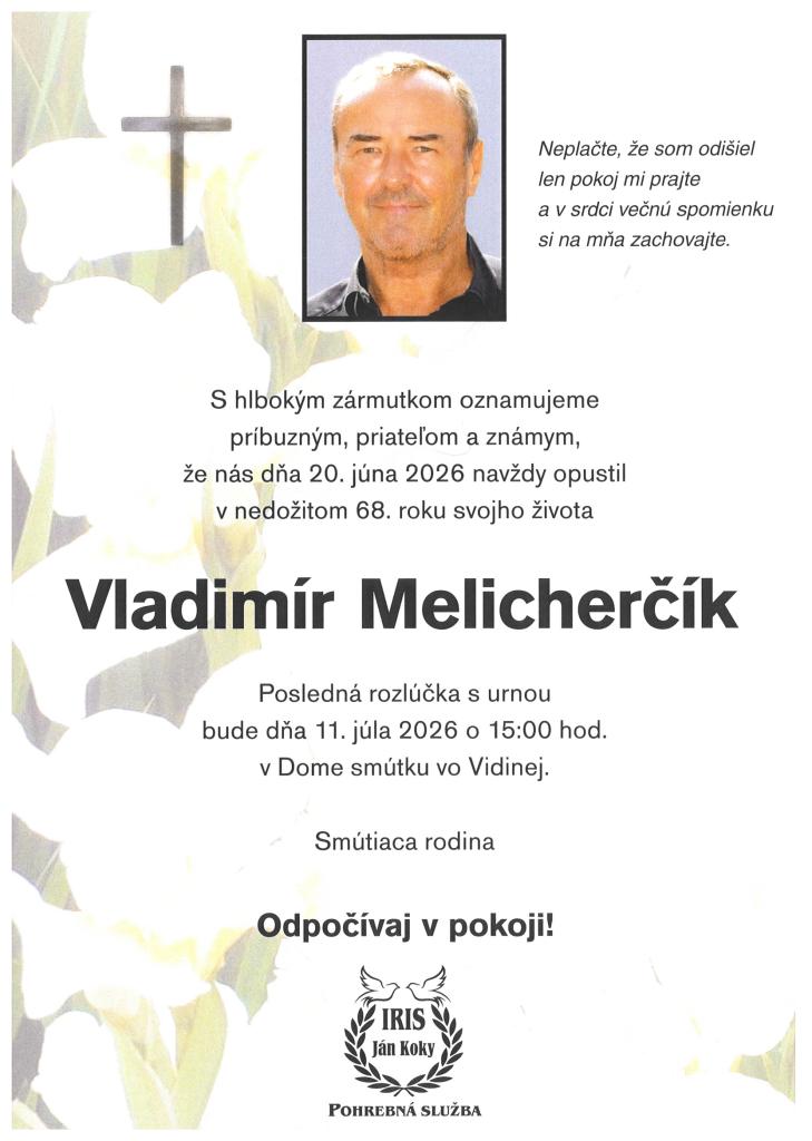 Smútočné oznámenie